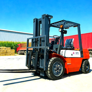 Çin Yüksek Kaliteli Yeni 2.5ton 3ton 3.5ton 4ton Forkliftler Arazi Tipi Dizel Güçlü Forklift Kamyon Satılık - Product Image 2