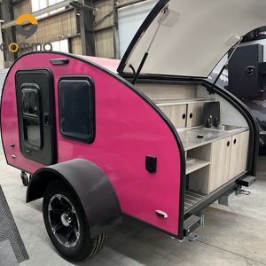 Remolque <span class=keywords><strong>Camper</strong></span> Teardrop de Aluminio <span class=keywords><strong>4x4</strong></span> de Alta Calidad para Autocaravana OTR, Estilo Americano, <span class=keywords><strong>en</strong></span> <span class=keywords><strong>Venta</strong></span> para Australia - Product Image 4