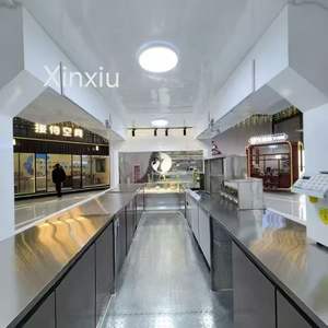 ตู้คอนเทนเนอร์แบบแยกส่วนสำหรับร้านอาหารตู้จำหน่ายสินค้าสำเร็จรูปแบบพกพาสำหรับร้านอาหาร - Product Image 3