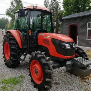 Gebrauchte/gebrauchte billige japanische Farm Paddy Traktoren Kubota M954KQ 95 PS Traktor 4x4 Mini Kompakt traktor Bagger lader Frontlader