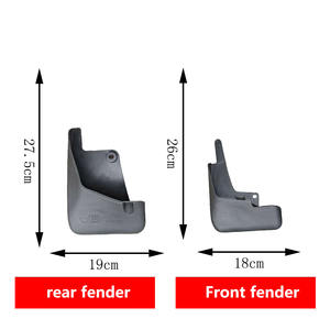 Convient pour les garde-boue de voiture Luxgen <span class=keywords><strong>U6</strong></span> 14-20 et accessoires de modification de garde-boue - Product Image 5