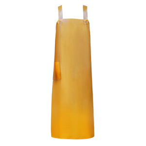 Delantal <span class=keywords><strong>de</strong></span> PVC Ancho Impermeable y Anti-Impactos Hantu HT2675, Resistente al Aceite, para Protección Laboral, Pesca, Cocina, Trabajo con Piedra y Productos Químicos - Product Image 1