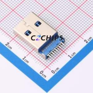 XUSM-0930-2319 USB <b>Connector</b> SMD <b>Connector</b> ( <b>Connector</b> Type: Type-A )( Protocol Standard: USB 3.0 )( Gender: Male ) - Product Image 2