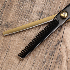 11個ヘアはさみセットステンレス鋼ヘアはさみキットヘアクリップヘアドレッシング家庭用理髪はさみ - Product Image 4