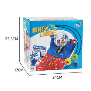 Jeu de bingo <span class=keywords><strong>loto</strong></span> personnalisé pour enfants, sports et loisirs, carte de bingo en plastique filaire avec boîte de couleur pour Facebook Play Toys - Product Image 6