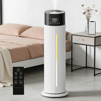 Humidificateur d'air intelligent numérique ultrasonique de 10 L pour usage commercial, aromathérapie, grande capacité, pour la maison et les grandes pièces, avec Wi-Fi Tuya