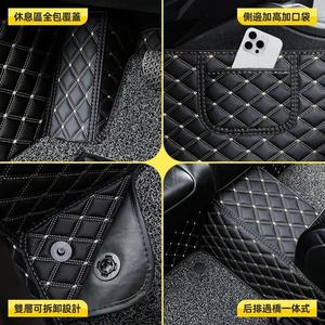 Alfombrillas de coche de seda XPE de 10 mm de grosor, de 5 piezas, ajuste universal, versión Hong Kong, para Sienna Luxury, con volante a la derecha. - Product Image 3