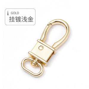 Carabiner Keychain Zinc Alloy Gun Shape Hard Wearing Home Use - Product Image 3
