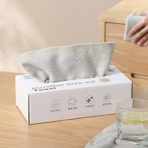 <b>Microfiber</b> Pull-out <b>Towel</b> Reusable Cleaning Cloth Kitchen Dish Rag Absorbent Quick Clean Simple Rectangle Style - Product Image 6