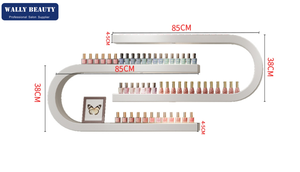 Giá đỡ sơn móng tay treo tường, kệ đựng sơn móng tay và giá trưng bày sơn móng tay - Product Image 4