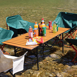 <span class=keywords><strong>Table</strong></span> de pique-nique ultralégère E-RIKE 150kg <span class=keywords><strong>Table</strong></span> réglable <span class=keywords><strong>pliante</strong></span> de <span class=keywords><strong>camping</strong></span> en acier pliable pliable robuste avec rangement - Product Image 6