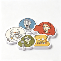 Autocollants humoristiques sarcastiques en vinyle PVC blanc, illustrations originales, visages amusants, graphiques de la vie quotidienne, finition mate, imperméables et résistants à l'usure