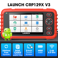 Escáner de Diagnóstico de Vehículos OBD2 Profesional Launch Creader CRP129X 3.0 con Todas las Funciones OBD y 12 Funciones Especiales para Automóviles