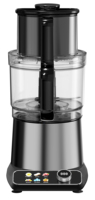 Robot culinaire multifonctionnel commercial, hachoir, mixeur, hachoir à légumes électrique avec acier inoxydable, 1300W, capacité de 3,5L