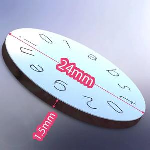 Carte de mots mnémonique Plaque d'acier de fragmentation de mots mnémoniques 12 bits 24 bits - Product Image 1