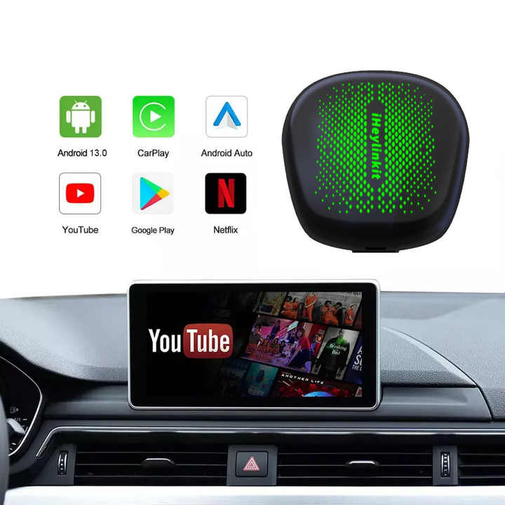 Carplay AI Box Android 16 for Original Car Screen with Wired