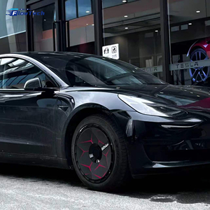 ฝาครอบล้อแบบ OEM สำหรับ Tesla Model Y Model 3 Juniper ขนาด 18 นิ้ว 19 นิ้ว 20 นิ้ว พร้อมการปกป้องขอบล้อเต็มรูปแบบ - Product Image 5