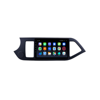 Pemutar MP5 Android 12.0 9 inci, bingkai kepala Unit mobil cocok untuk KIA PICANTO pagi LHD 2011 2012 2013 2014 Stereo layar Carplay