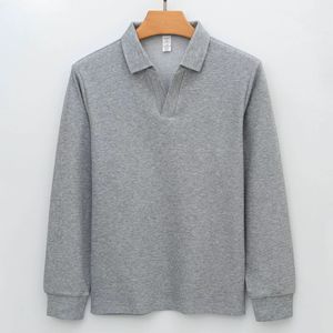 Dài STAPLE cotton BSCI bọc BCI cấp giấy chứng nhận tùy chỉnh dệt kim của nam giới Áo len nam dệt kim Jersey kéo Homme - Product Image 3