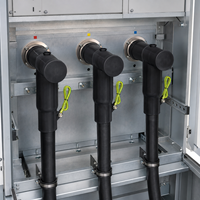 Kit de câblage blindé séparable avant-arrière 10kV 15kV 630A avec connecteur en T pour armoire de commutation RMU et câble d'alimentation XLPE