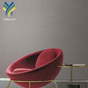 15121-126 özelleştirilmiş açık gri bej alev geciktirici küf geçirmez doku Modern duvar kağıdı duvar kaplaması - Product Image 1