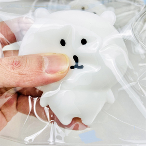 Adorabile orso ridente morbido Toy-7.5cm morbido regalo per alleviare lo Stress per bambini adulti per giornate intense e rilassanti giocattoli Ultra morbidi - Product Image 2