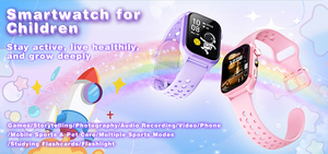 Nuevo Reloj Inteligente <span class=keywords><strong>G71</strong></span> para Niños con Tarjetas de Aprendizaje, Historias, Juegos, Monitoreo de Salud, Reloj Deportivo Inteligente para Niños, Regalo, Juguete, Correa Doble - Product Image 6