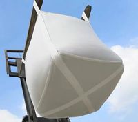 Fourniture d'usine Super Sack 1 tonne sacs Jumbo Fibc grand sac en vrac emballage croisé supérieur couleur plate fond plat de qualité alimentaire 1500kg 1000kgTon