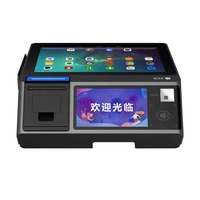 POS-система Octa-Core 2.0 ГГц с 2 ГБ ОЗУ, 16 ГБ ПЗУ, встроенным термопринтером, 1D/2D сканером, 5 МП камерой, опциональным сканером отпечатков пальцев