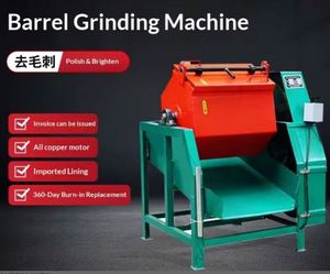100L Octagonal <b>Roller</b> Polishing Machine Grinding Finishing <b>Metal</b> Deburring Chamfering Functions Adjustable Speed - Product Image 3