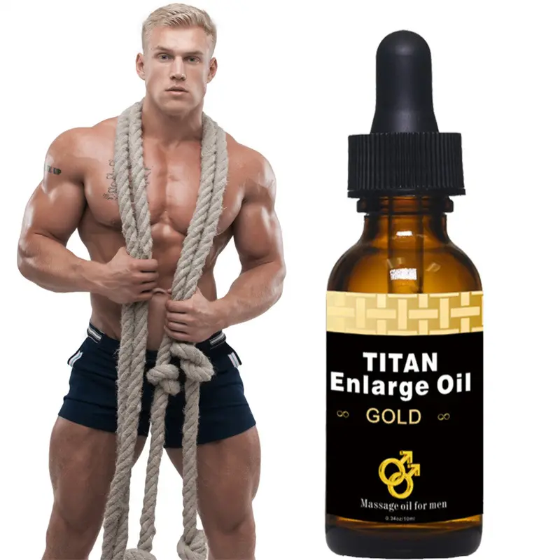 Original schwarze Röhre Titan Gel Gold Russische Penis vergrößerung ätherisches Öl Retarder Gel hilft Männern effektives Penis wachstum Dela