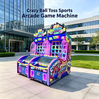 Machine de jeu d'arcade d'intérieur à monnayeur pour Halloween, avec jeux de lancer de balles, de bowling et de cricket, pour centre commercial