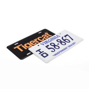 Plaques d'immatriculation en aluminium personnalisées en gros, plaques d'immatriculation intelligentes en film, cadre de plaque d'immatriculation en métal pour voiture avec télécommande - Product Image 5