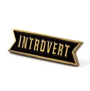 Werbebanner Logo Namensbuchstaben introvert personalisiertes Spiel hart weich emaille benutzerdefinierte goldene Metallrute Stifte