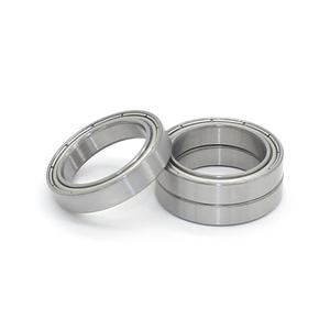 Roulements à billes à gorge profonde S6702ZZ fournis par le fabricant, en acier inoxydable à paroi mince, faible bruit, antirouille, taille 15*21*4mm - Product Image 1