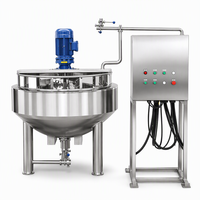 Machine automatique de production de sauce ketchup, machine à fabriquer la confiture d'avocat, la moutarde, la confiture de framboise et de datte, ligne de production de purée de tomate