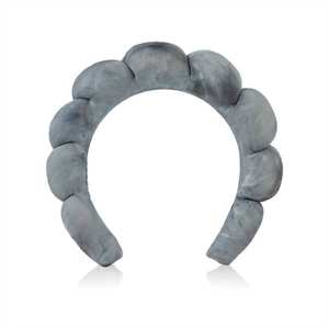 Logo personnalisé Nuage Éponge Spa Bandeaux Antidérapant Puffy Chapeaux Avec Bracelet Rose Maquillage Bandeau Ensemble Accessoires De Cheveux - Product Image 1