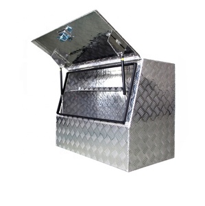 Boîte à outils en aluminium pour camion avec étagère pour <span class=keywords><strong>remorque</strong></span> et pick-up, boîte à outils en alliage d'aluminium pour Hilux, étanche - Product Image 3