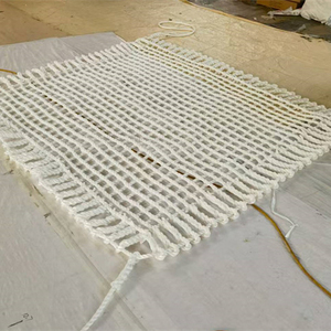 ตาข่ายโพลีโพรพิลีนคุณภาพสูงแบบถักปมสำหรับงานขนส่งสินค้า ตาข่ายนิรภัยป้องกันการตกสำหรับงานก่อสร้าง พร้อมบริการตัดตามขนาด - Product Image 5