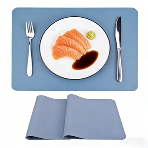 <span class=keywords><strong>Cici</strong></span> Tapis de table rectangulaires personnalisables en silicone écologique, épaisseur 3 mm, non toxiques, design classique, pour table à manger de luxe - Product Image 3