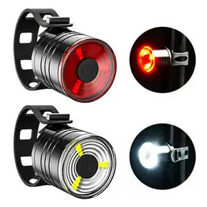 Luz traseira de bicicleta recarregável USB LED OEM / ODM BUCKLOS acessórios para ciclismo à prova d'água luz traseira de alto brilho