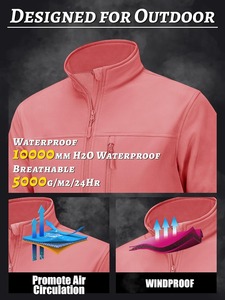 Veste d'hiver légère et résistante au vent et aux intempéries pour hommes, respirante et résistante à l'eau, pour les activités de plein air - Product Image 6