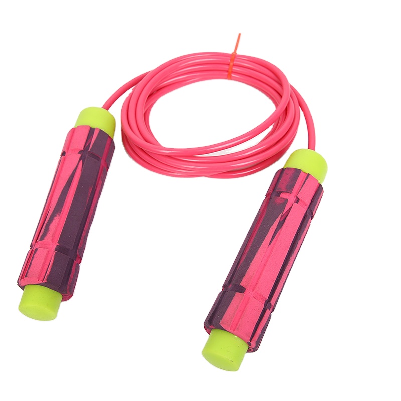 Фитнесс с логотипом на заказ, ПВХ ручка, Утяжеленный счетчик, легкая атлетика, скакалка, скакалка