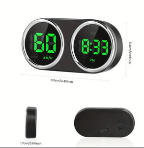 2025 Neues universelles Bluetooth-GPS-Head-Up-Display (HUD) Dashboard-Bildschirm LCD Alle Autos Geschwindigkeit KMH/MPH-Messgerät <span class=keywords><strong>Monitor</strong></span> - Product Image 1