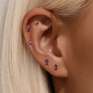 Groothandel Astm F136 Titanium Intern Schroefdraad Lip <span class=keywords><strong>Labret</strong></span> Piercing Sieraden Cz <span class=keywords><strong>Labret</strong></span> Lip <span class=keywords><strong>Ring</strong></span> - Product Image 2