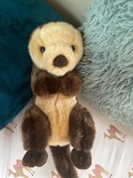 Jouet Animal en peluche Kawaii, Simulation réaliste, personnalisé, marron, loutre de mer, doux
