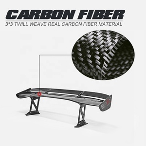 Aileron arrière NISSAN R35 GTR 08-17, style VC en fibre de carbone personnalisé, 1700 mm, simple niveau, accessoire automobile fabriqué en Chine - Product Image 3