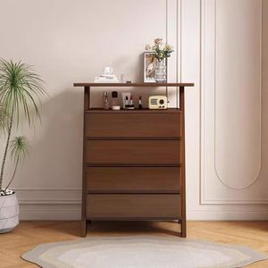 Tiroir <span class=keywords><strong>de</strong></span> <span class=keywords><strong>rangement</strong></span> multifonctionnel moderne avec supports à <span class=keywords><strong>CD</strong></span> simples pour l'organisation dans les chambres ou les salons - Product Image 3