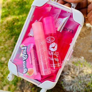 Estuche Portátil Mini de Plástico para Pestañas con Diseño de Oso para Recuerdos de Boda y Regalos para Damas de Honor - Product Image 1