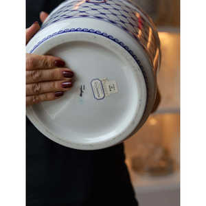 Vase en céramique de style Art Déco Bennyudine, pot à fleurs en porcelaine pour la décoration de la maison, salon, table de Florence - Product Image 1